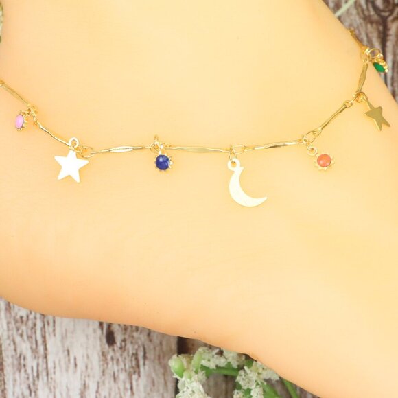 Dainty Anklet for Women – Elegant Everyday Jewelry & Perfect Gift | MLCRC1346 - Picture 1 of 10